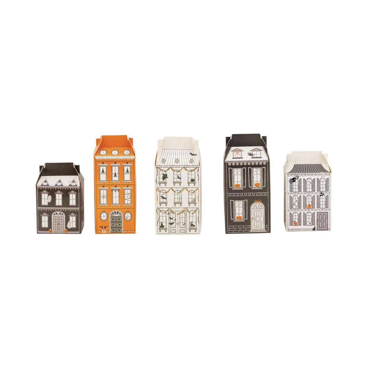 Halloween Village Treat Boxes 13pc - Stesha Party