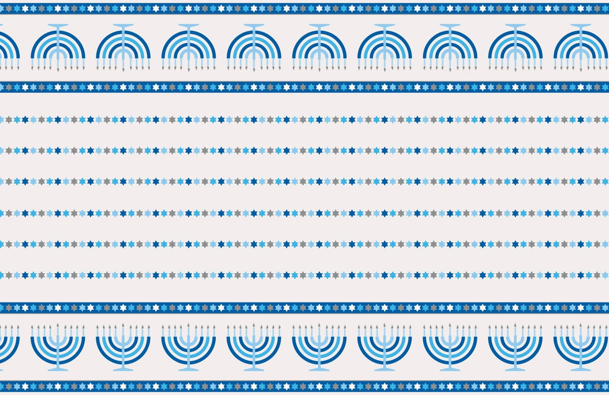 Hanukkah Party Tablecloth - Stesha Party