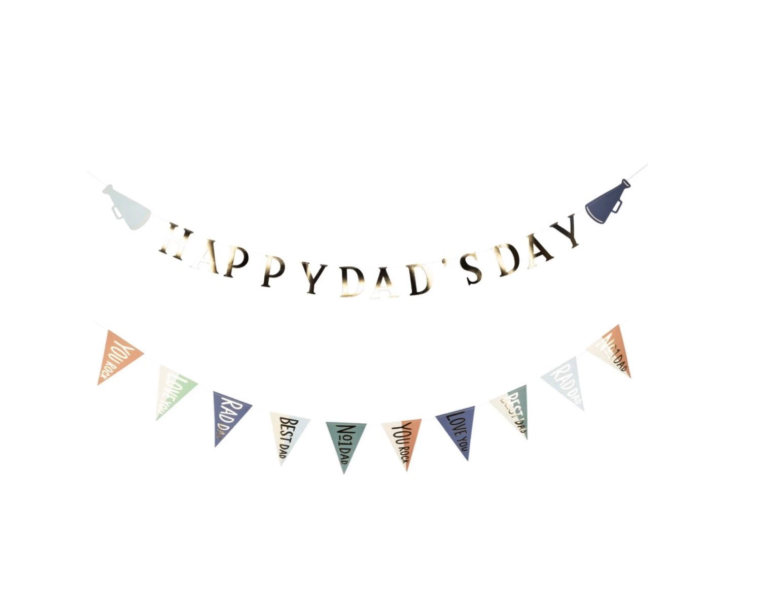 Happy Dad's Day Banner Set - Stesha Party