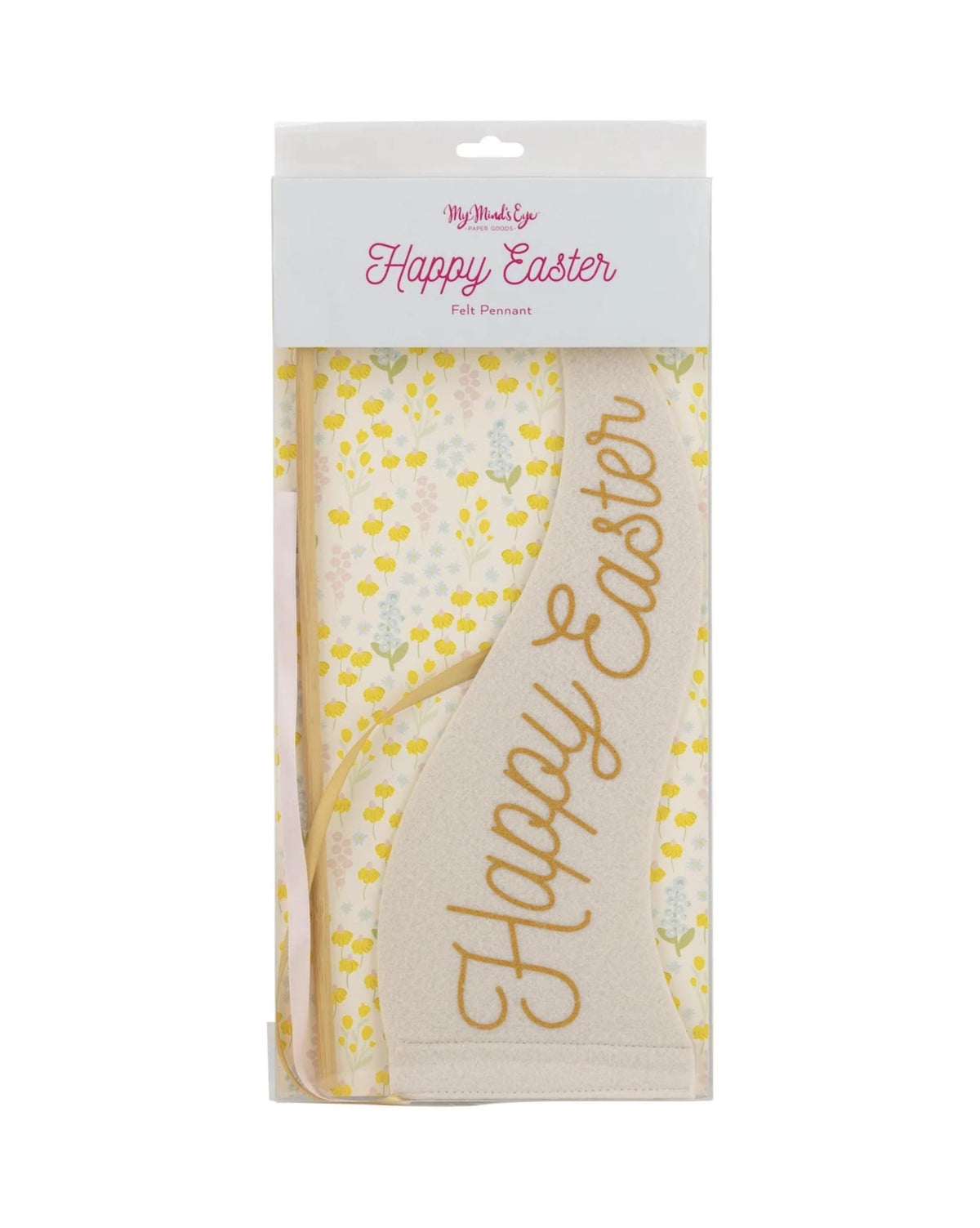 Happy Easter Felt Pennant Decoration - Stesha Party
