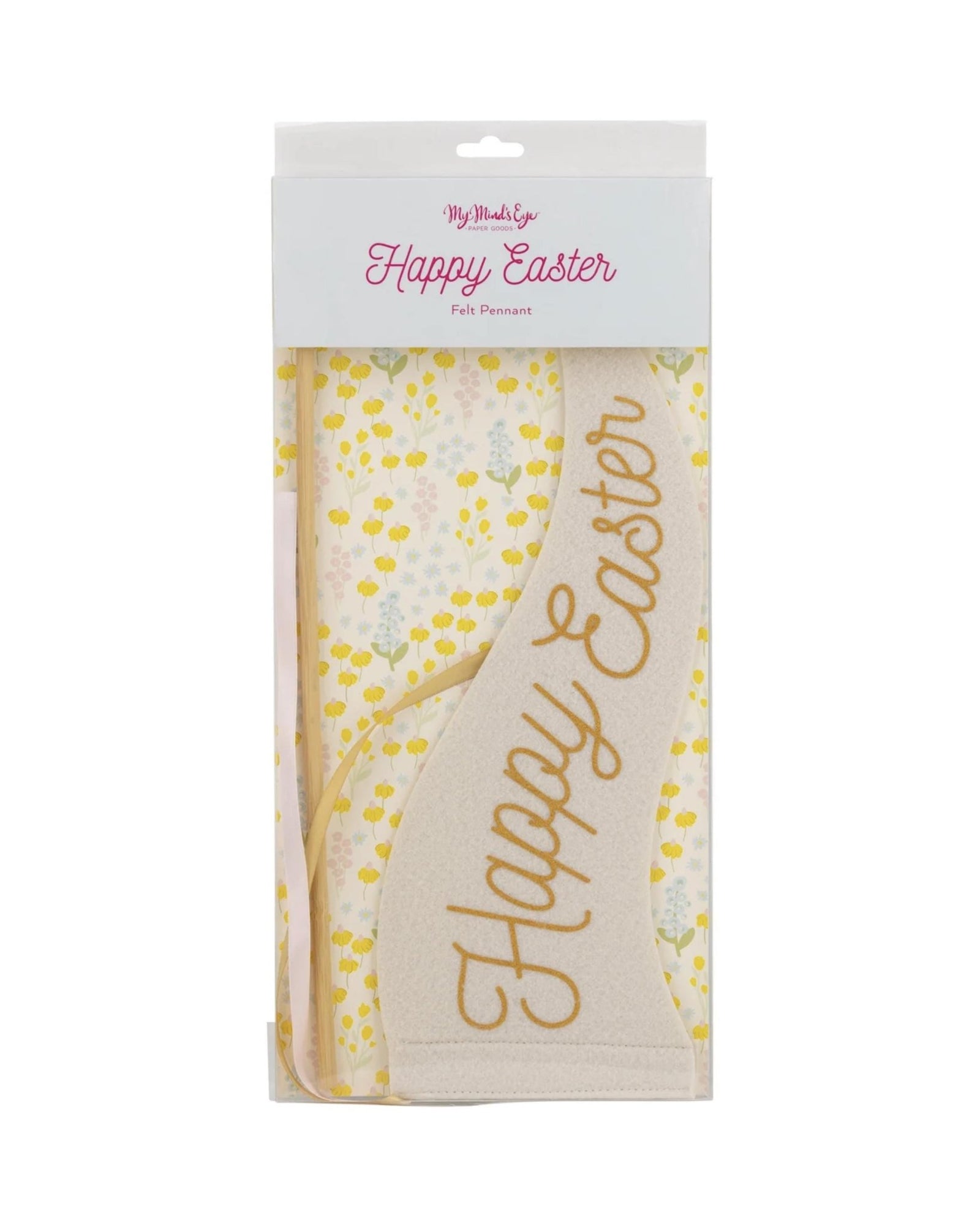 Happy Easter Felt Pennant Decoration - Stesha Party