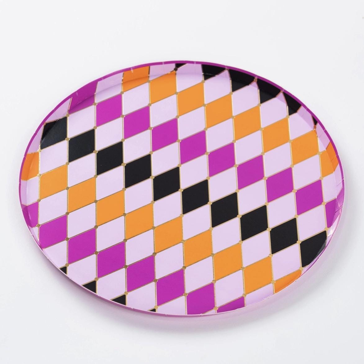 Harlequin Party Plates 8ct - Stesha Party