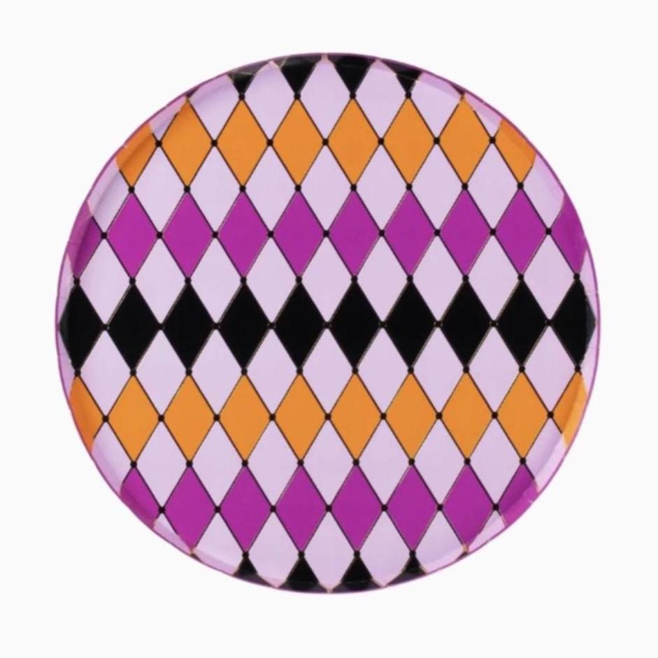 Harlequin Party Plates 8ct - Stesha Party