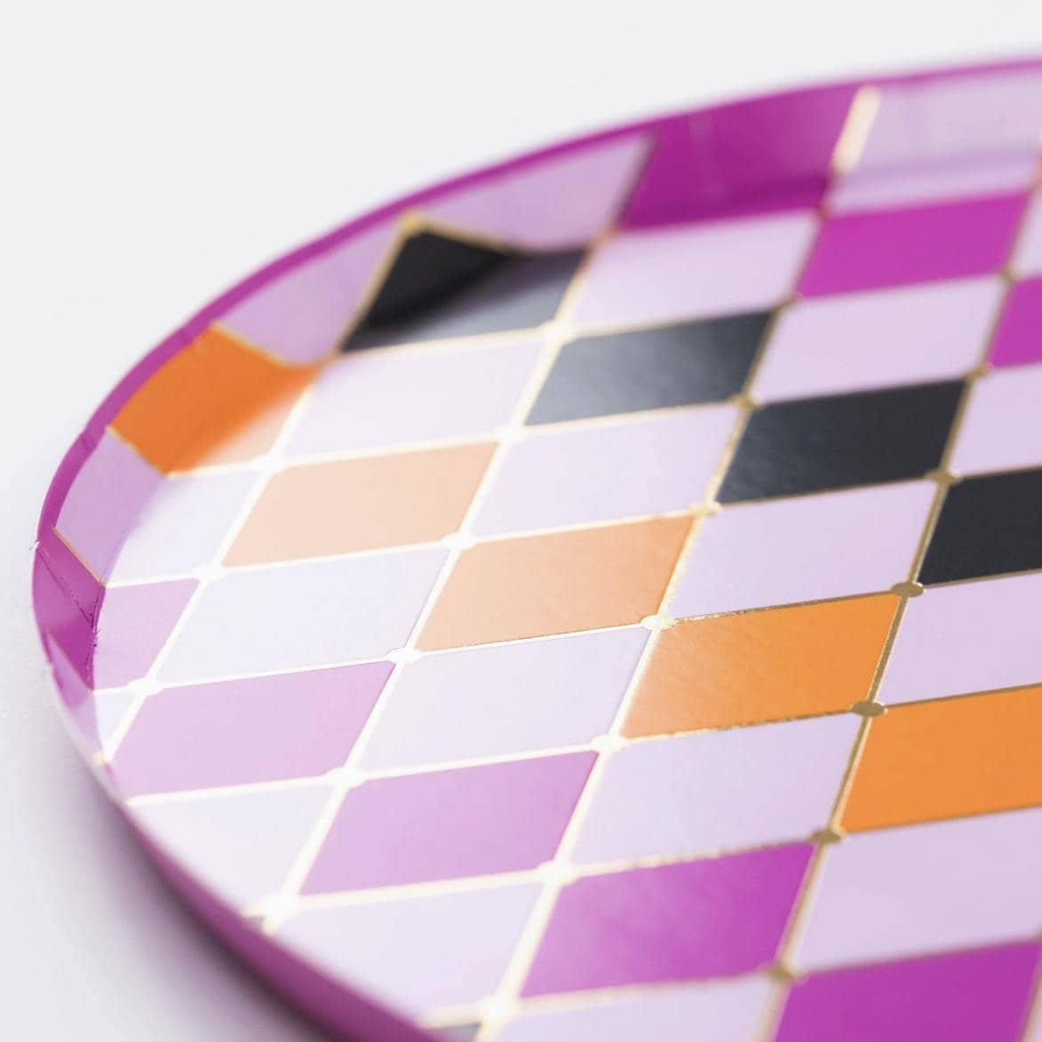 Harlequin Party Plates 8ct - Stesha Party