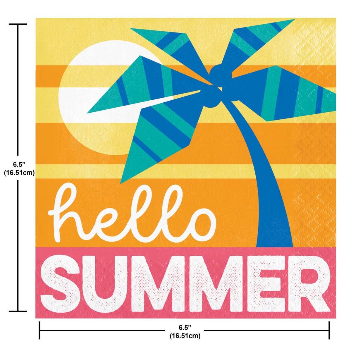 Hello Summer Napkins 16ct - Stesha Party