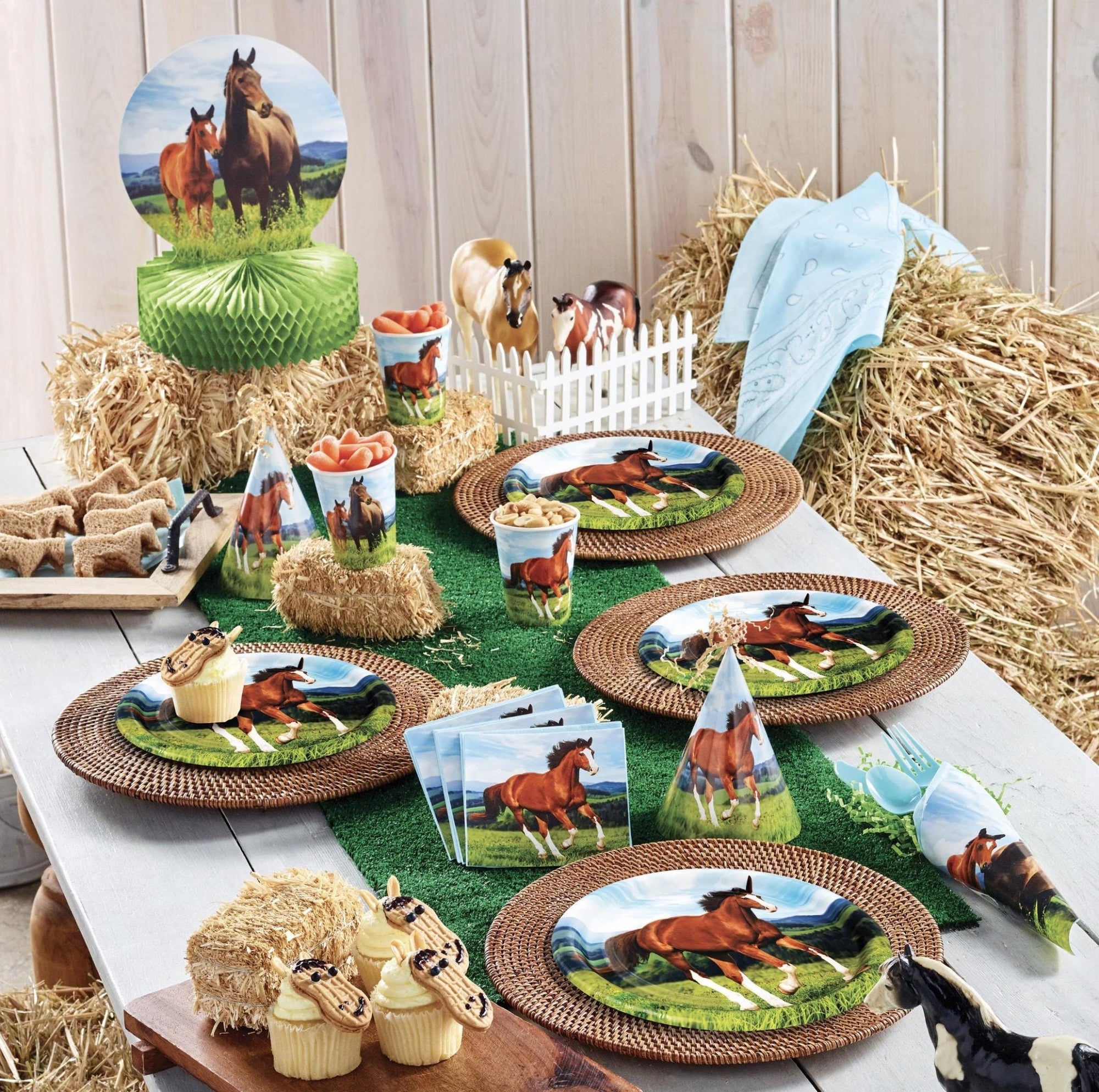 Horse Birthday Napkins 16ct - Stesha Party