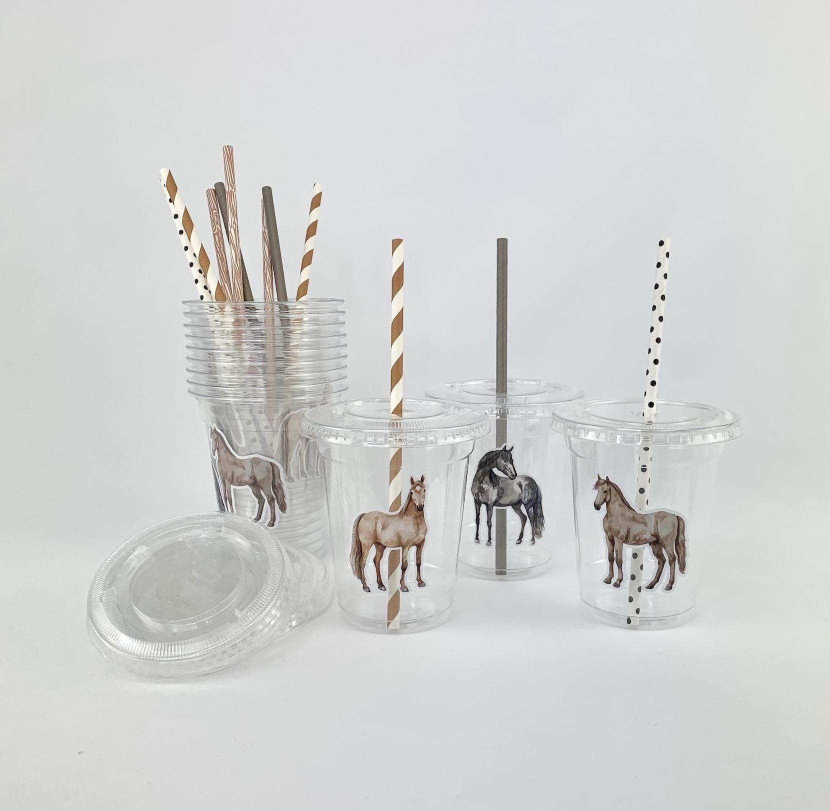 Horse Party Cups - Stesha Party