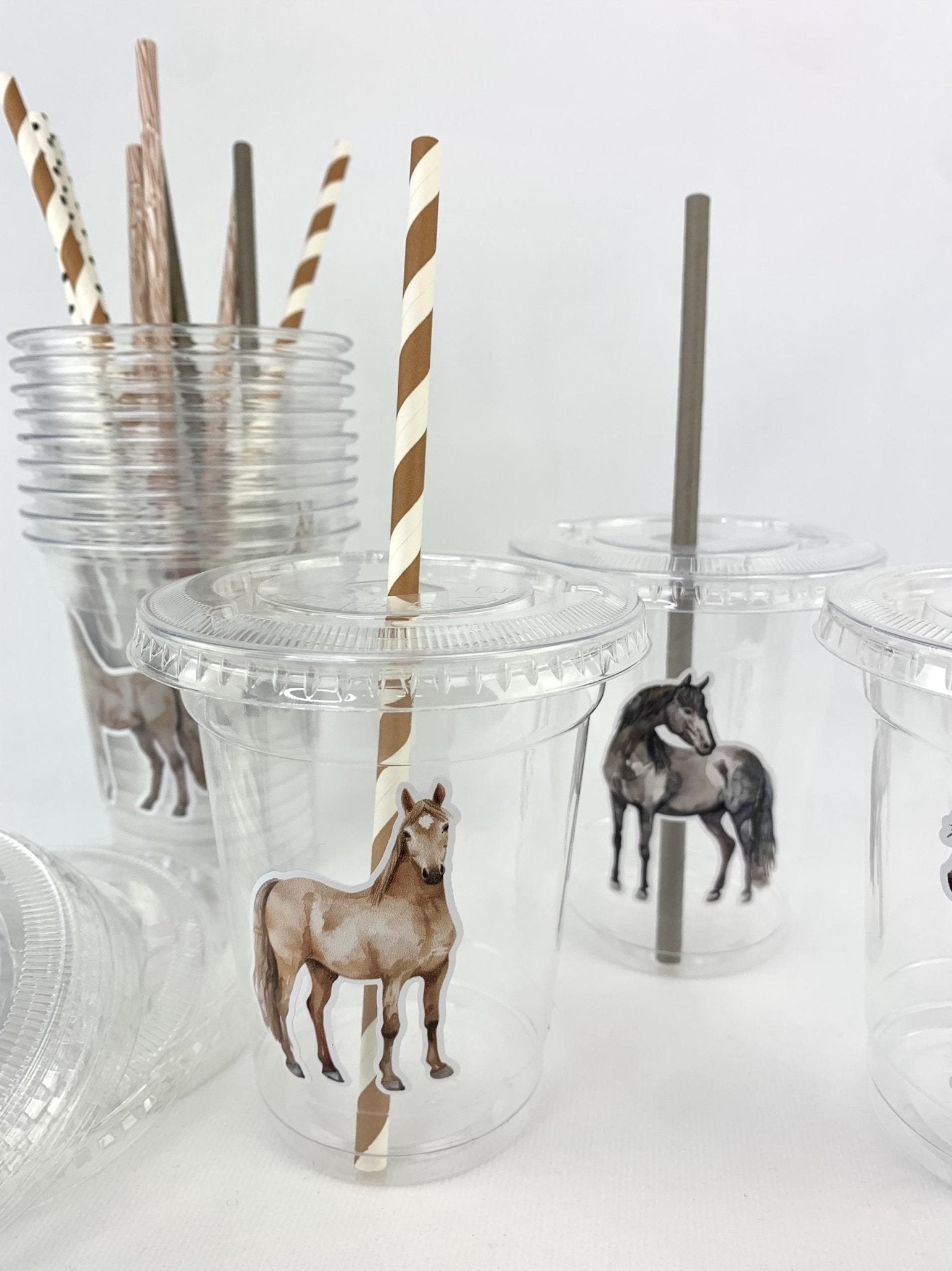 Horse Party Cups - Stesha Party
