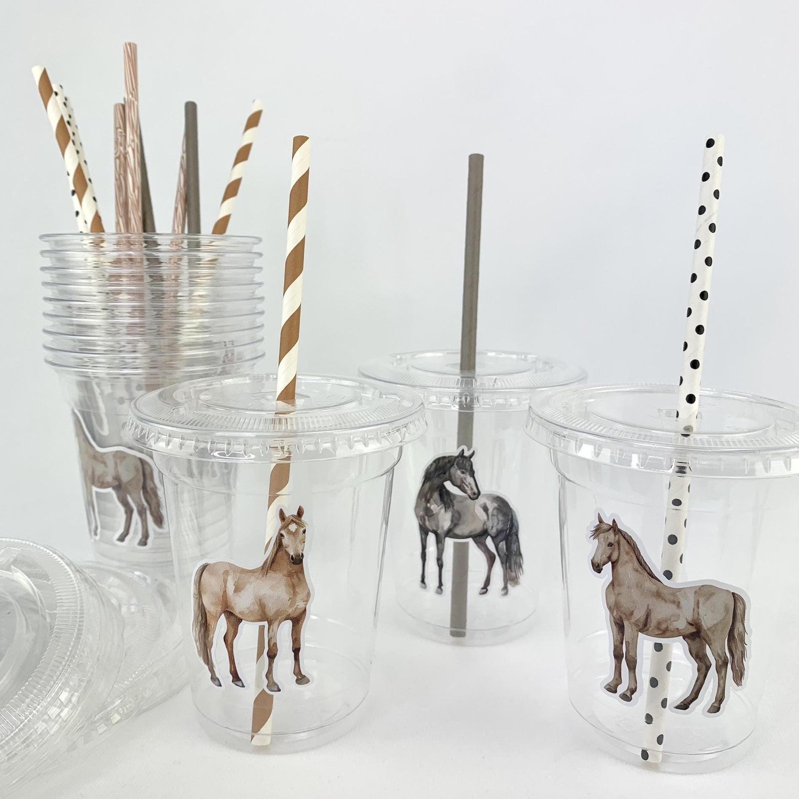 Horse Party Cups - Stesha Party