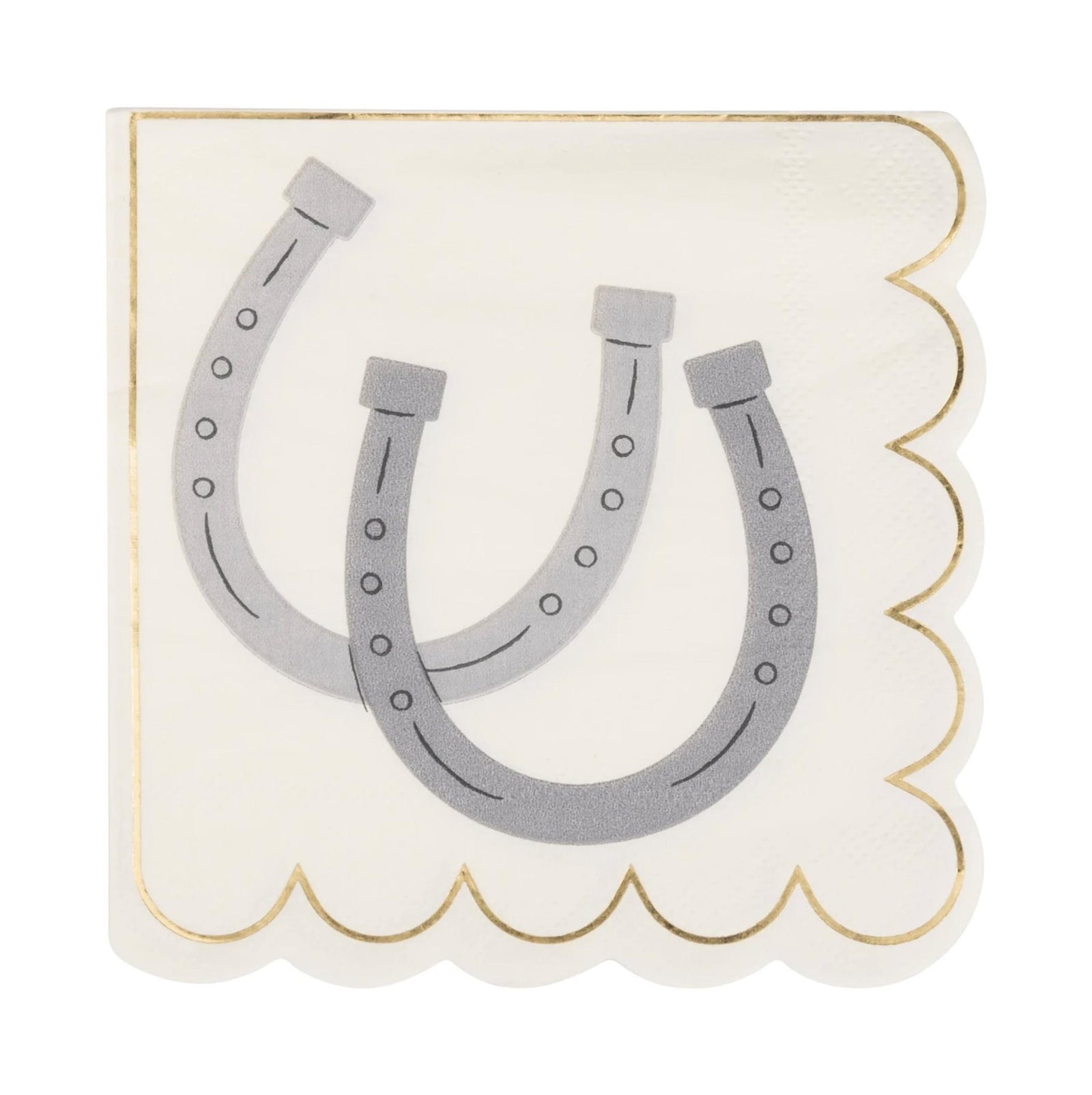 Horseshoe Party Napkins - Stesha Party
