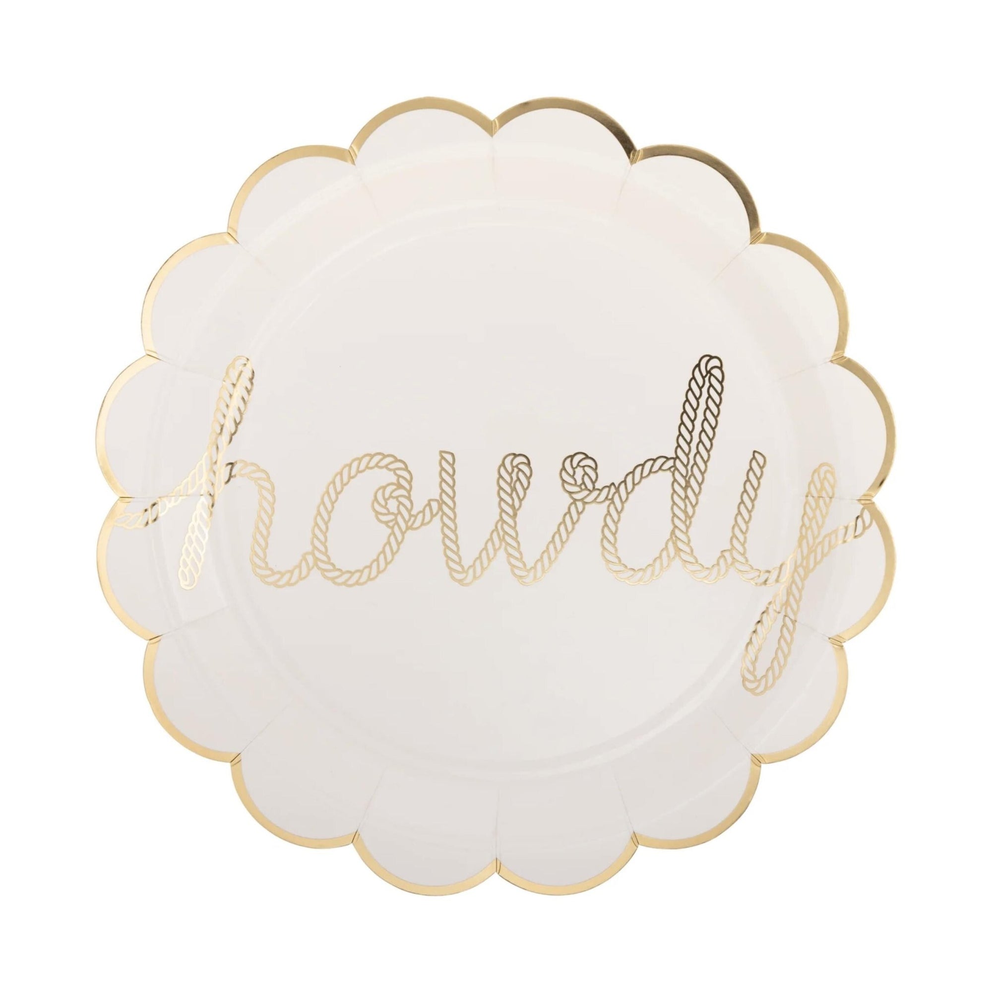 Howdy Party Plates - Stesha Party