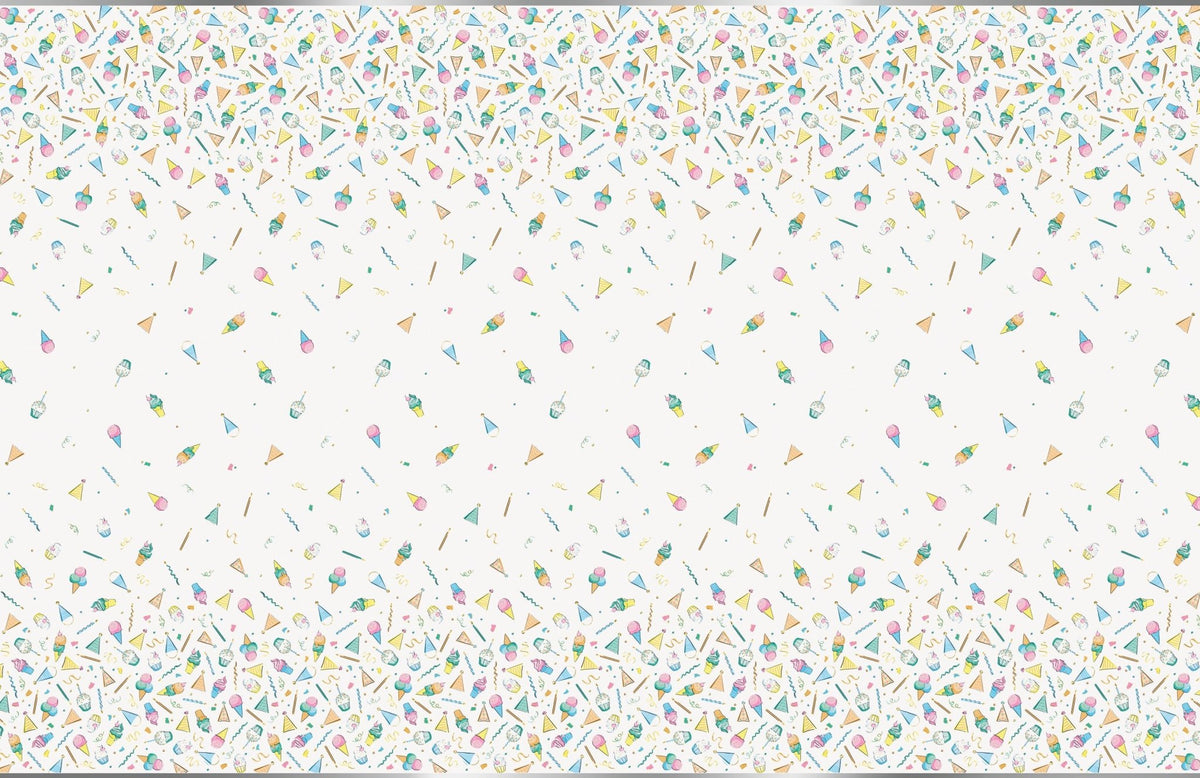 Ice Cream Party Tablecloth - Stesha Party