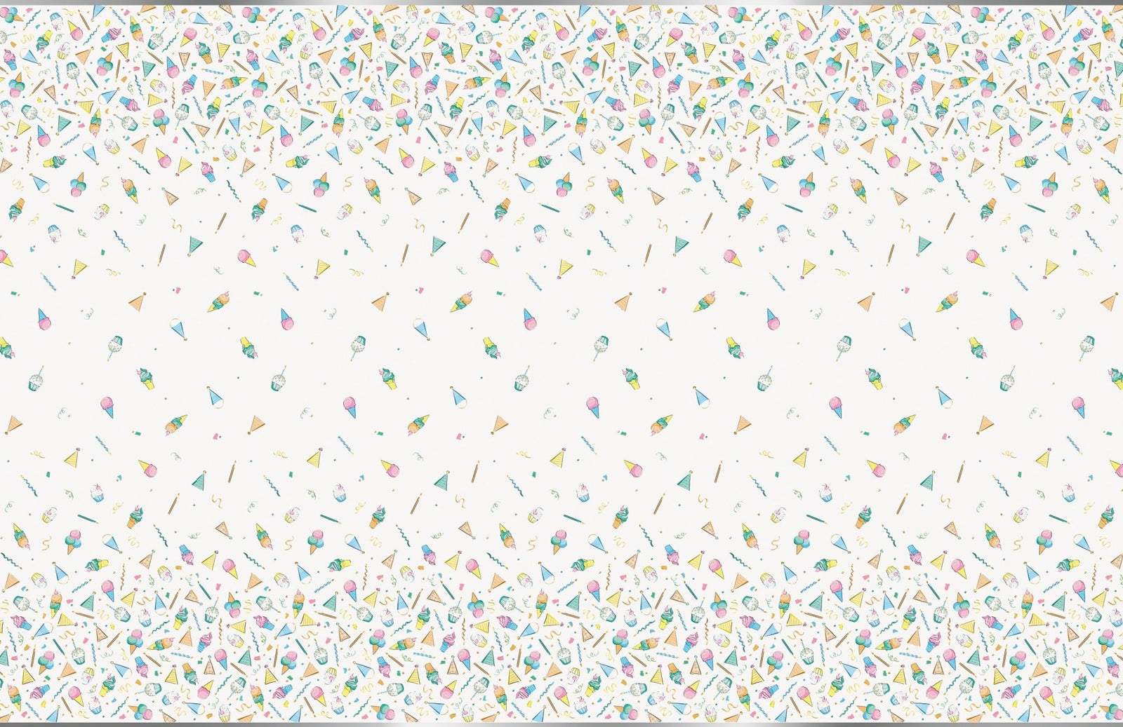 Ice Cream Party Tablecloth - Stesha Party
