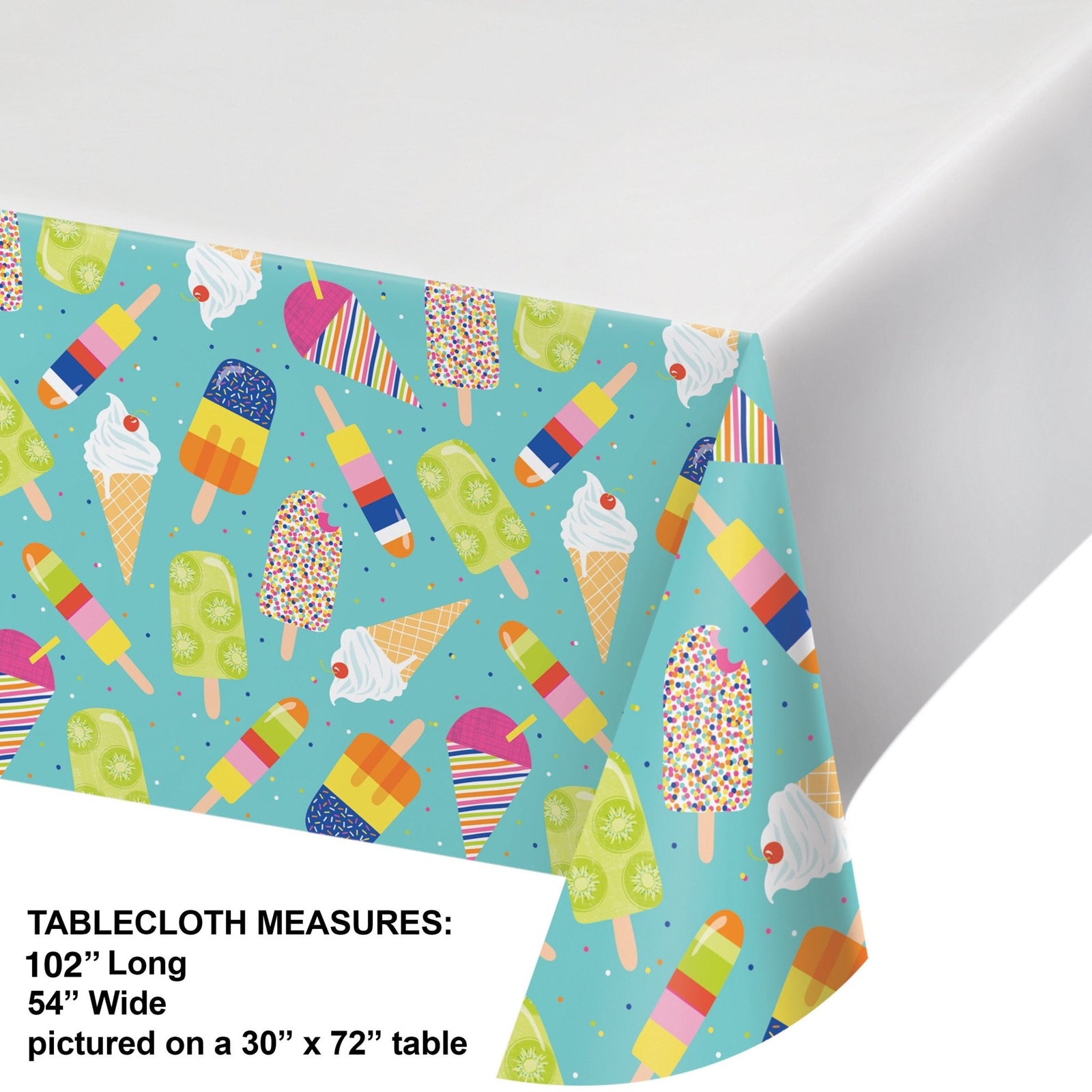 Ice Cream Tablecloth - Stesha Party