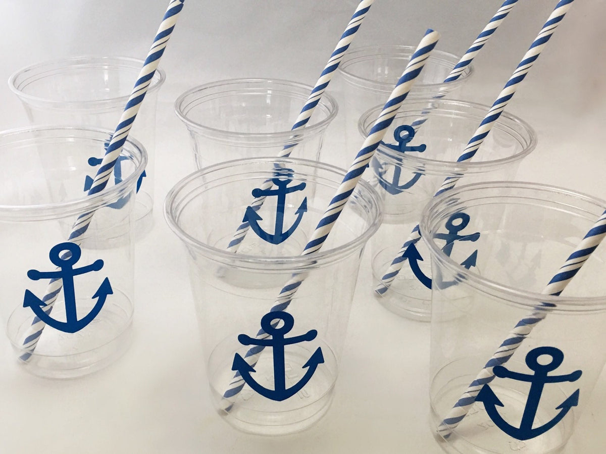 Nautical Party Cups