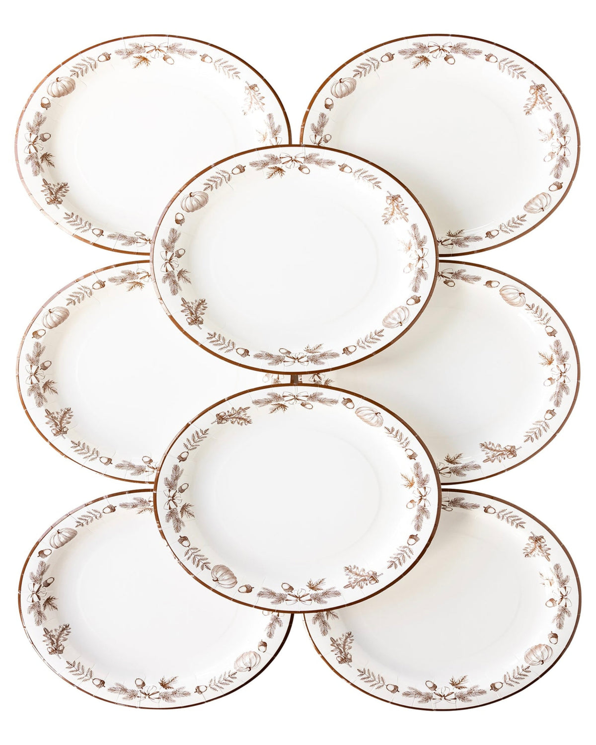 Fall Harvest Plates, Thanksgiving Party Supplies, Harvest Birthday Decorations, Friendsgiving Party, Fall Wedding Plates, Large Paper Plates