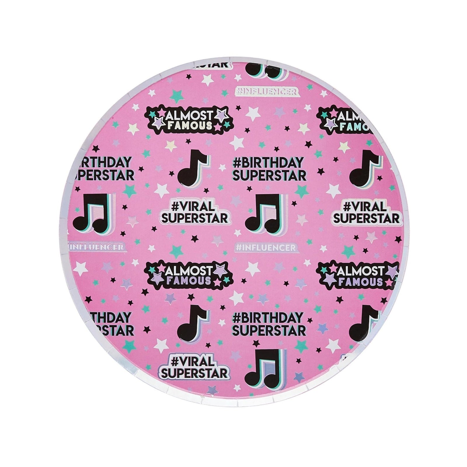 Influencer Party Plates - Stesha Party