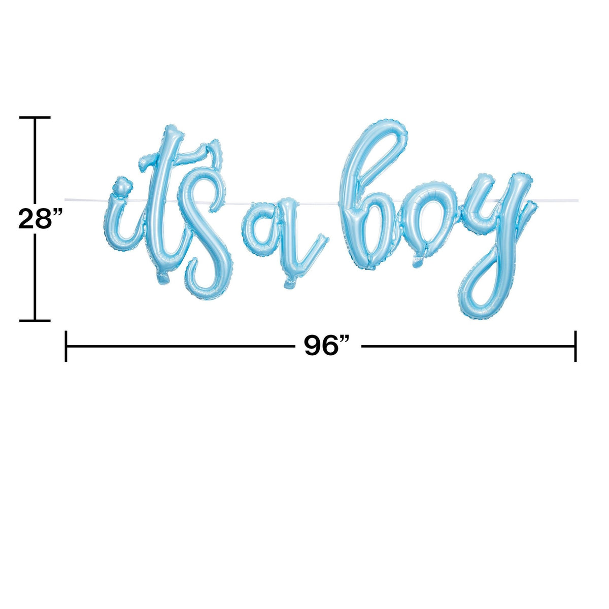 It's A Boy Balloon Banner - Stesha Party