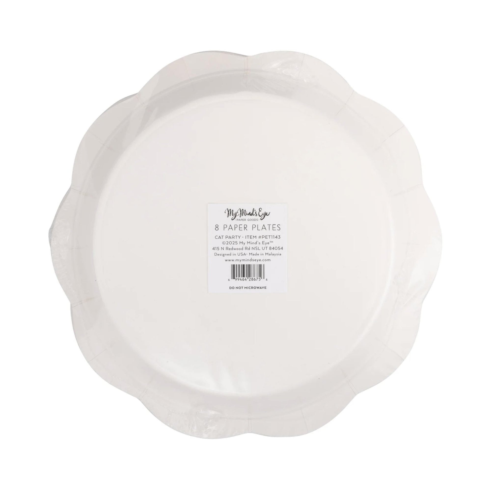 Kitty Cat Party Plates 8ct - Stesha Party