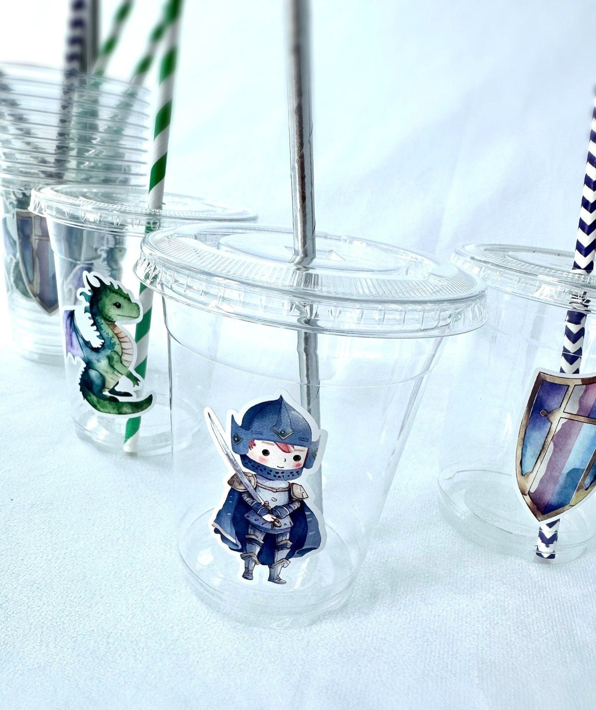 Knight Party Cups - Stesha Party