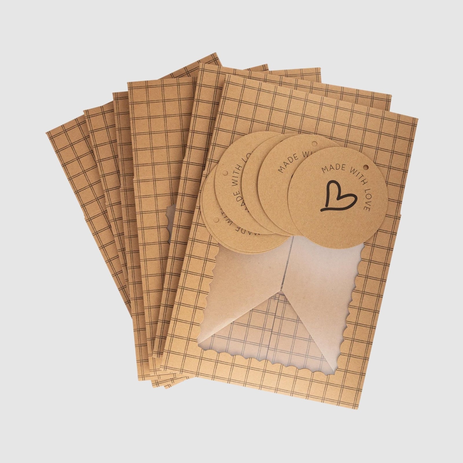 Kraft Cookie Boxes 6ct - Stesha Party