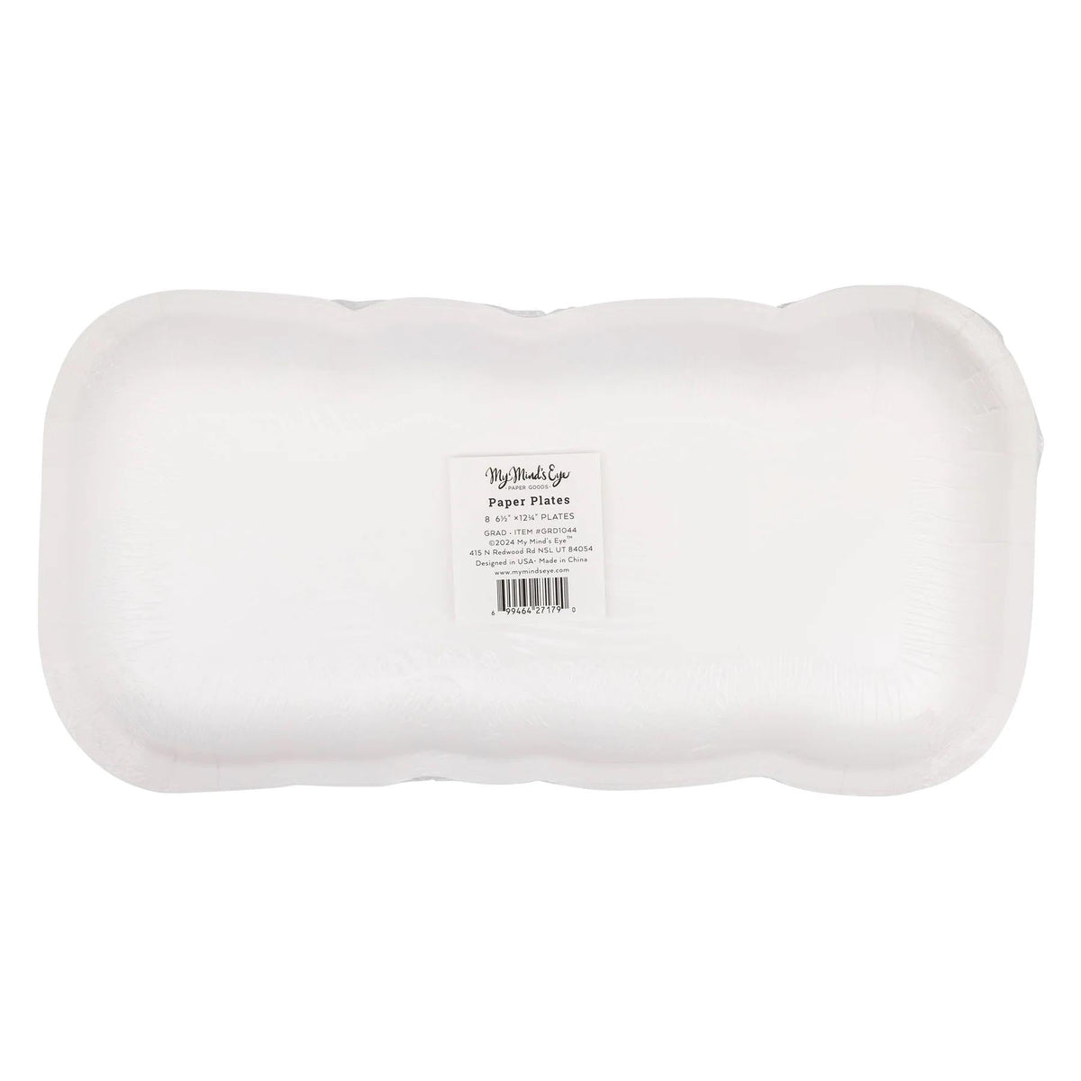 Large "GRAD" Paper Plates 8ct - Stesha Party