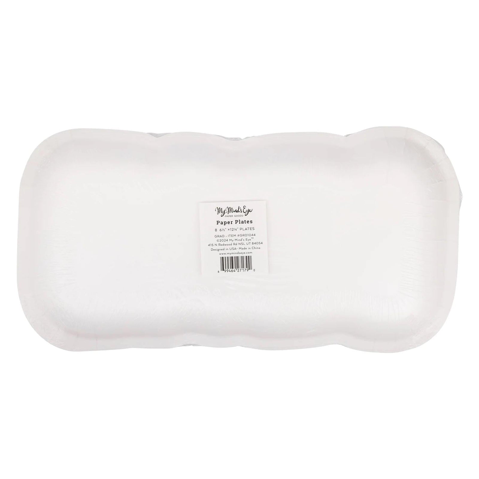 Large "GRAD" Paper Plates 8ct - Stesha Party