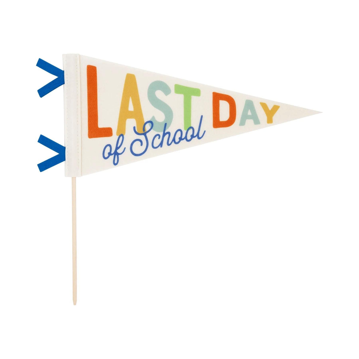 Last Day of School Felt Pennant Banner - Stesha Party