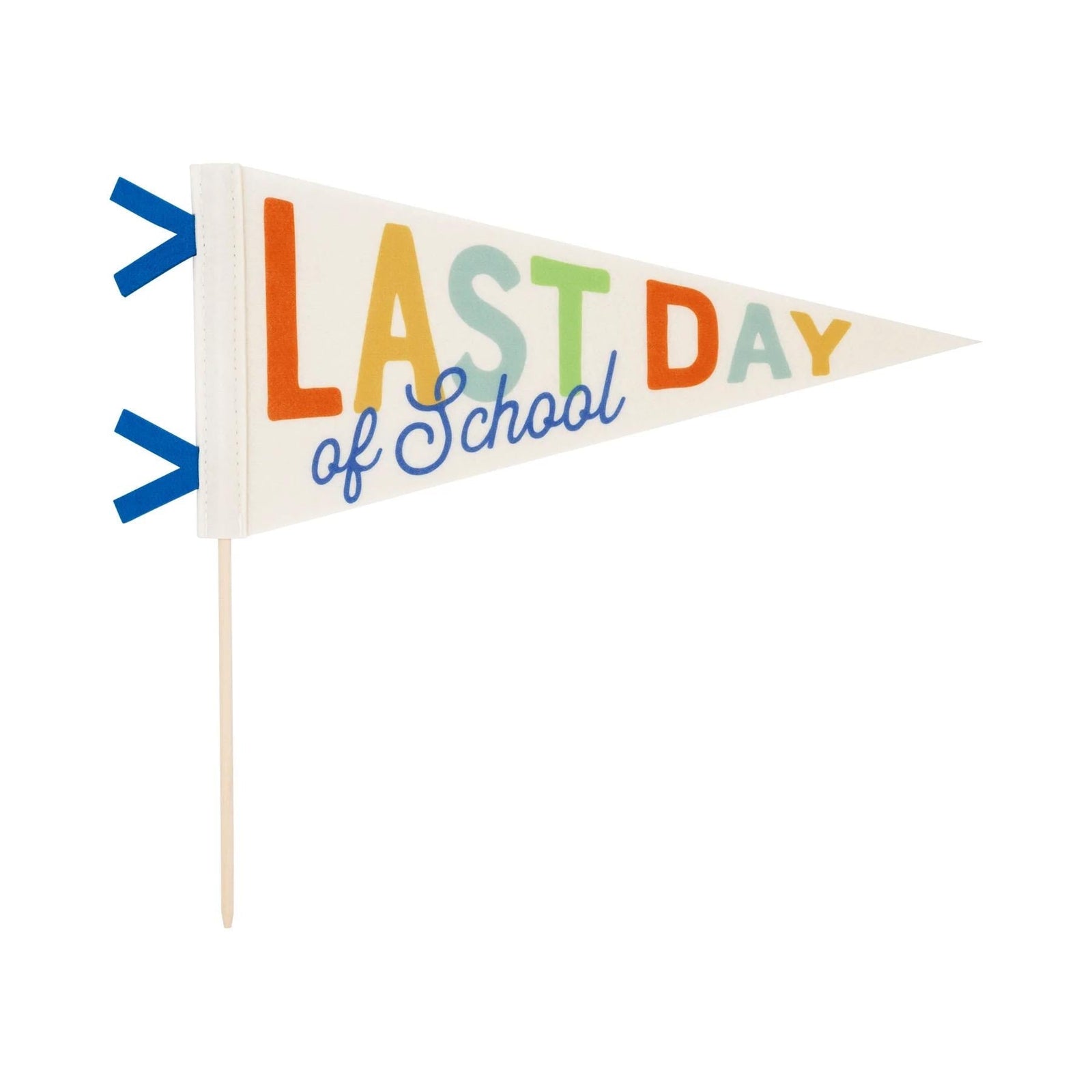 Last Day of School Felt Pennant Banner - Stesha Party