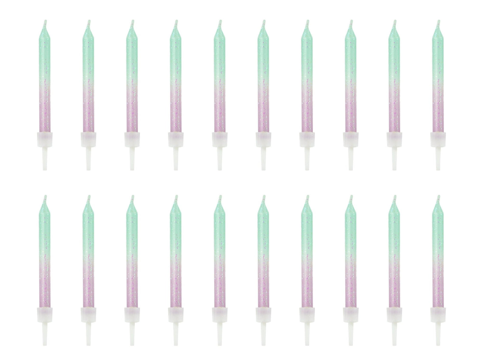 Lavender & Mint Candles 20ct - Stesha Party