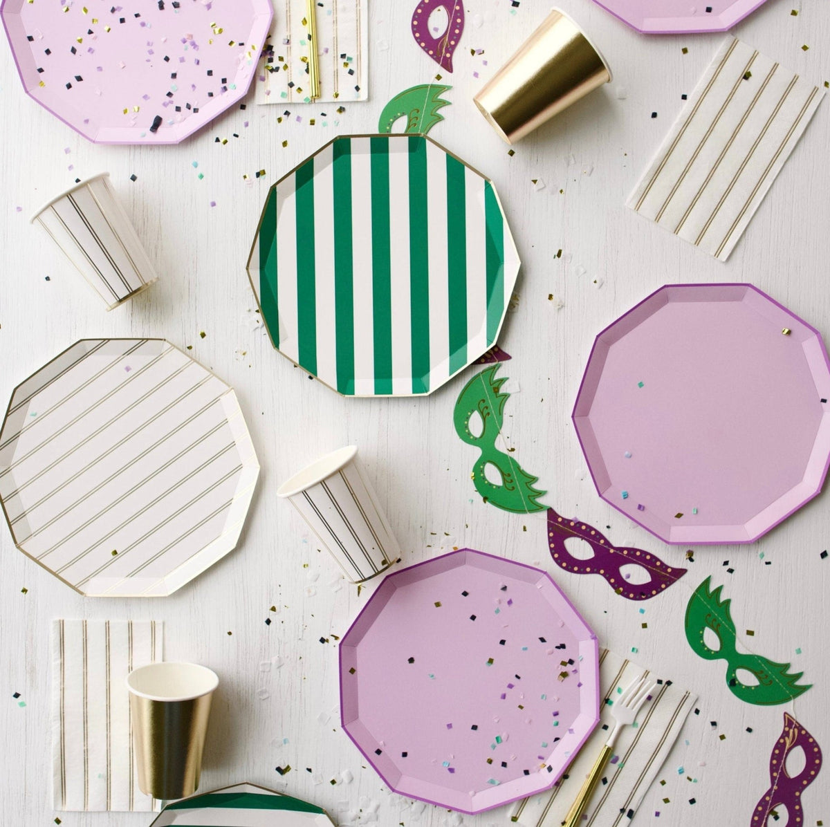 Lavender Party Plates 8ct - Stesha Party