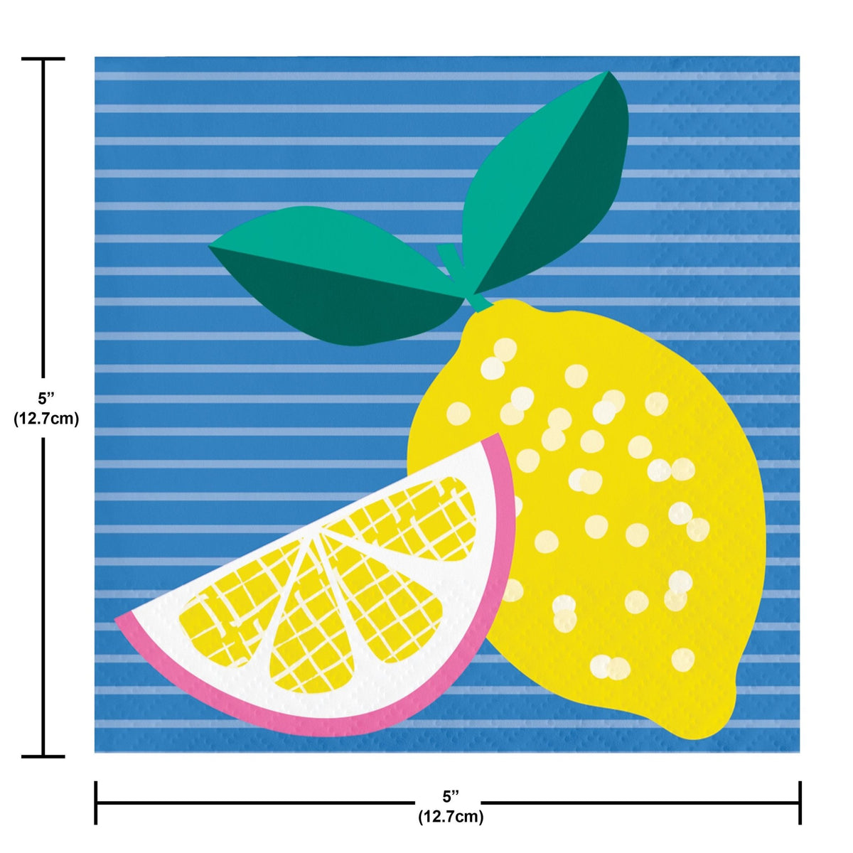 Lemon Party Beverage Napkins 16ct - Stesha Party