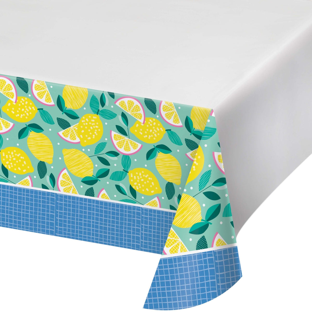 Lemon Party Paper Table Cover - Stesha Party
