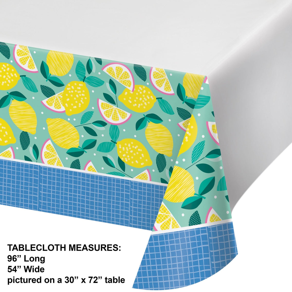 Lemon Party Paper Table Cover - Stesha Party
