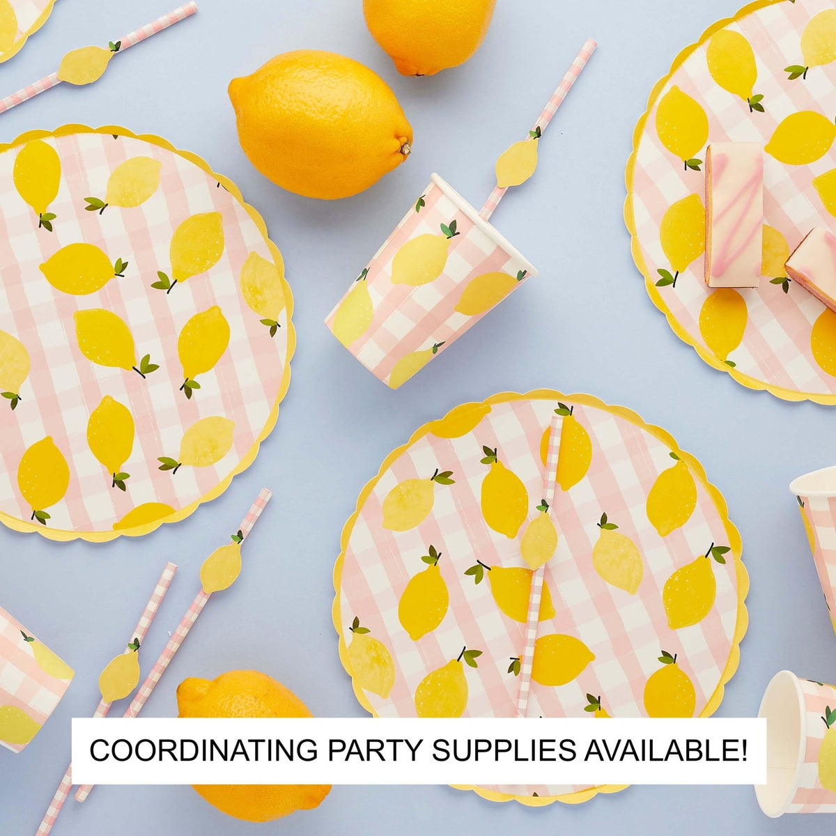 Lemon Party Picks 12ct - Stesha Party