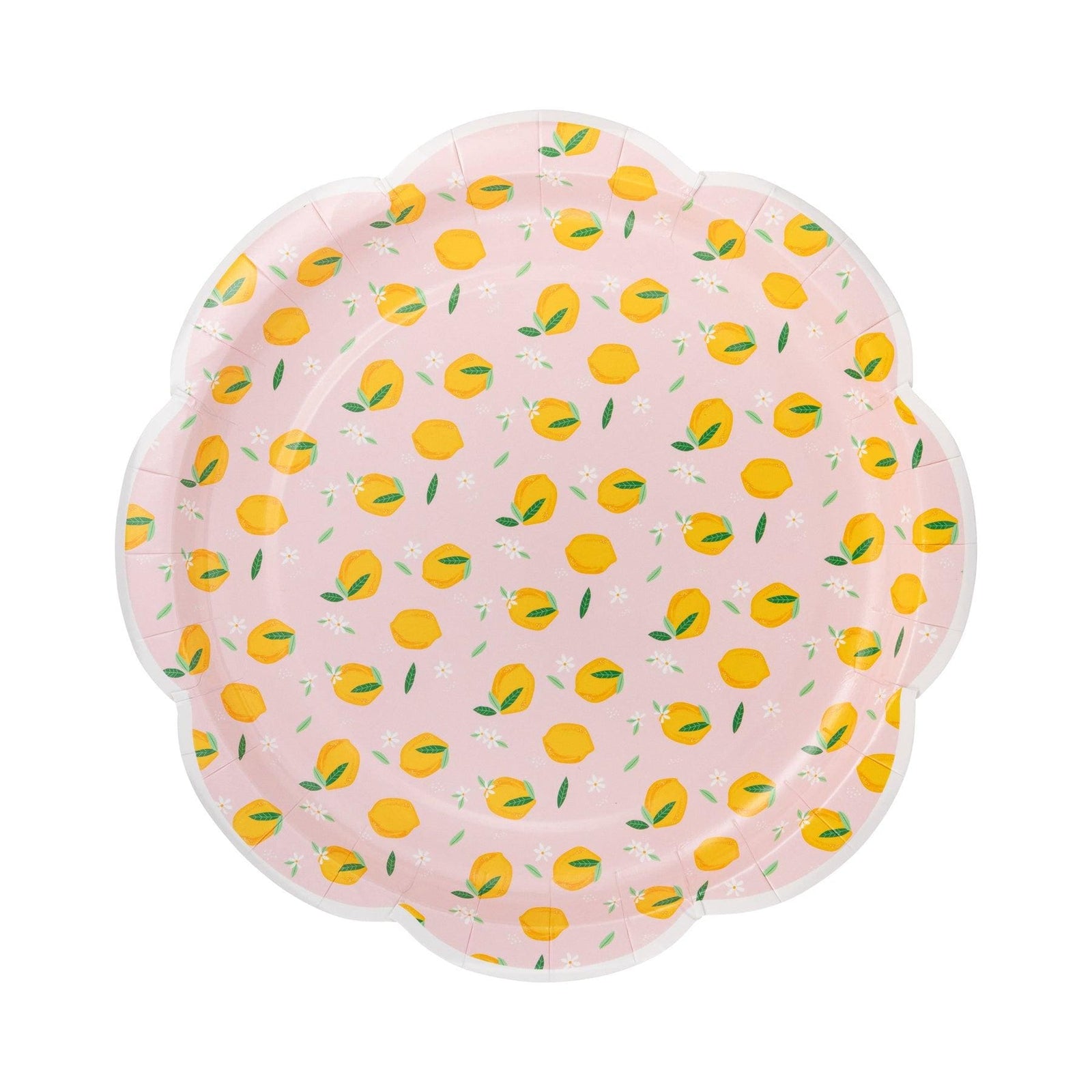 Lemon Scatter Plates 8ct - Stesha Party