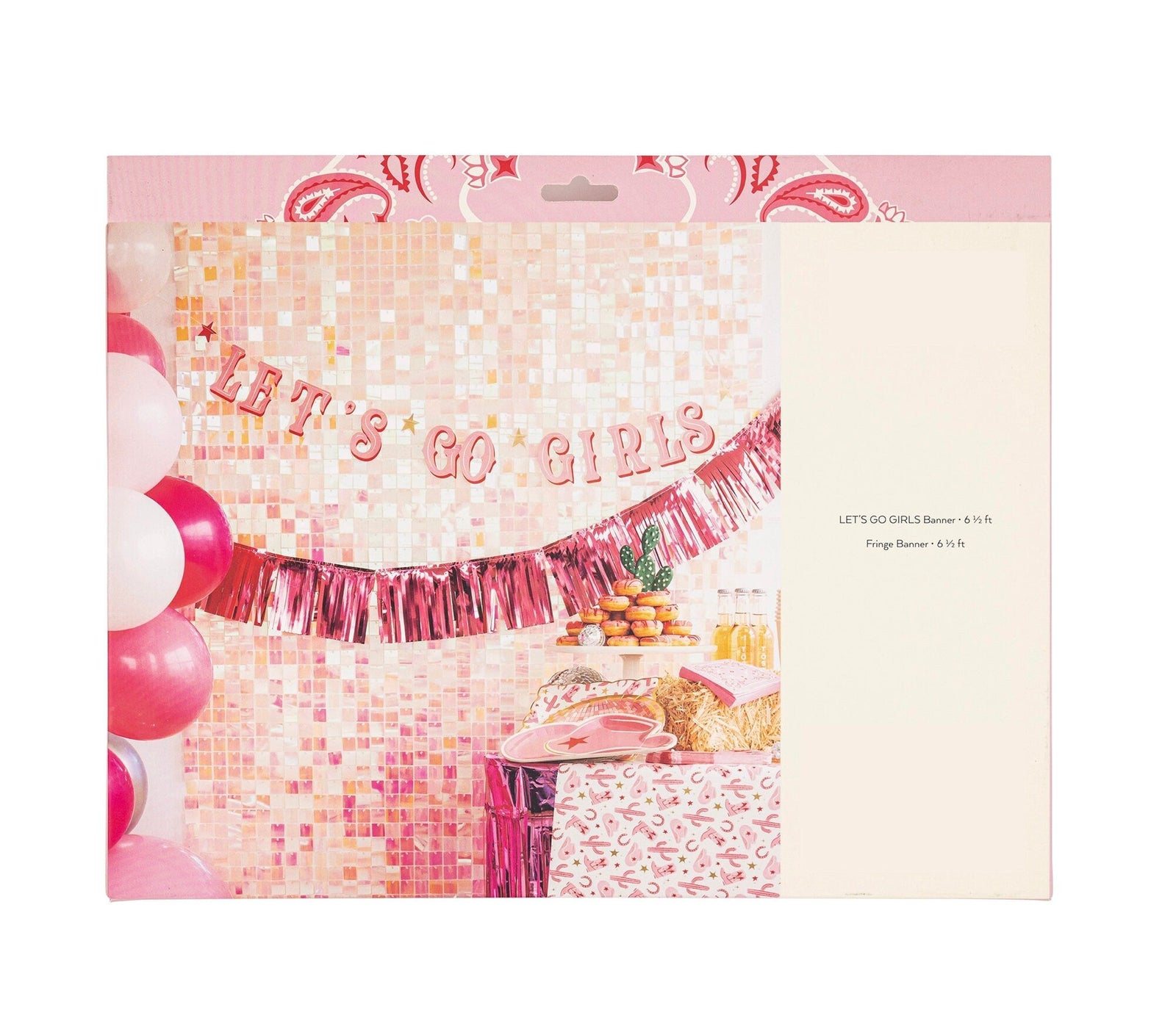 Let's Go Girls Banner Set - Stesha Party