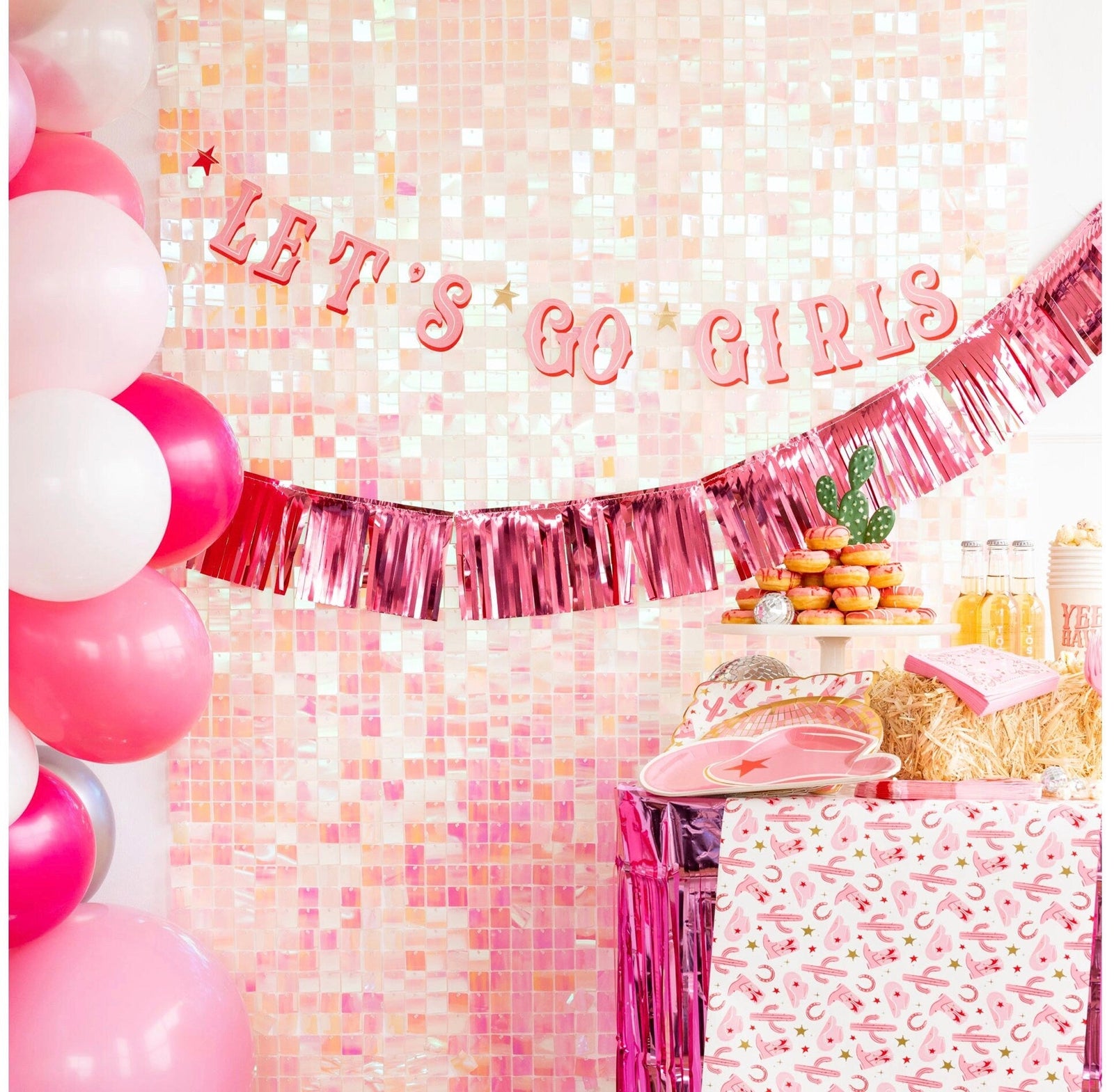 Let's Go Girls Banner Set - Stesha Party
