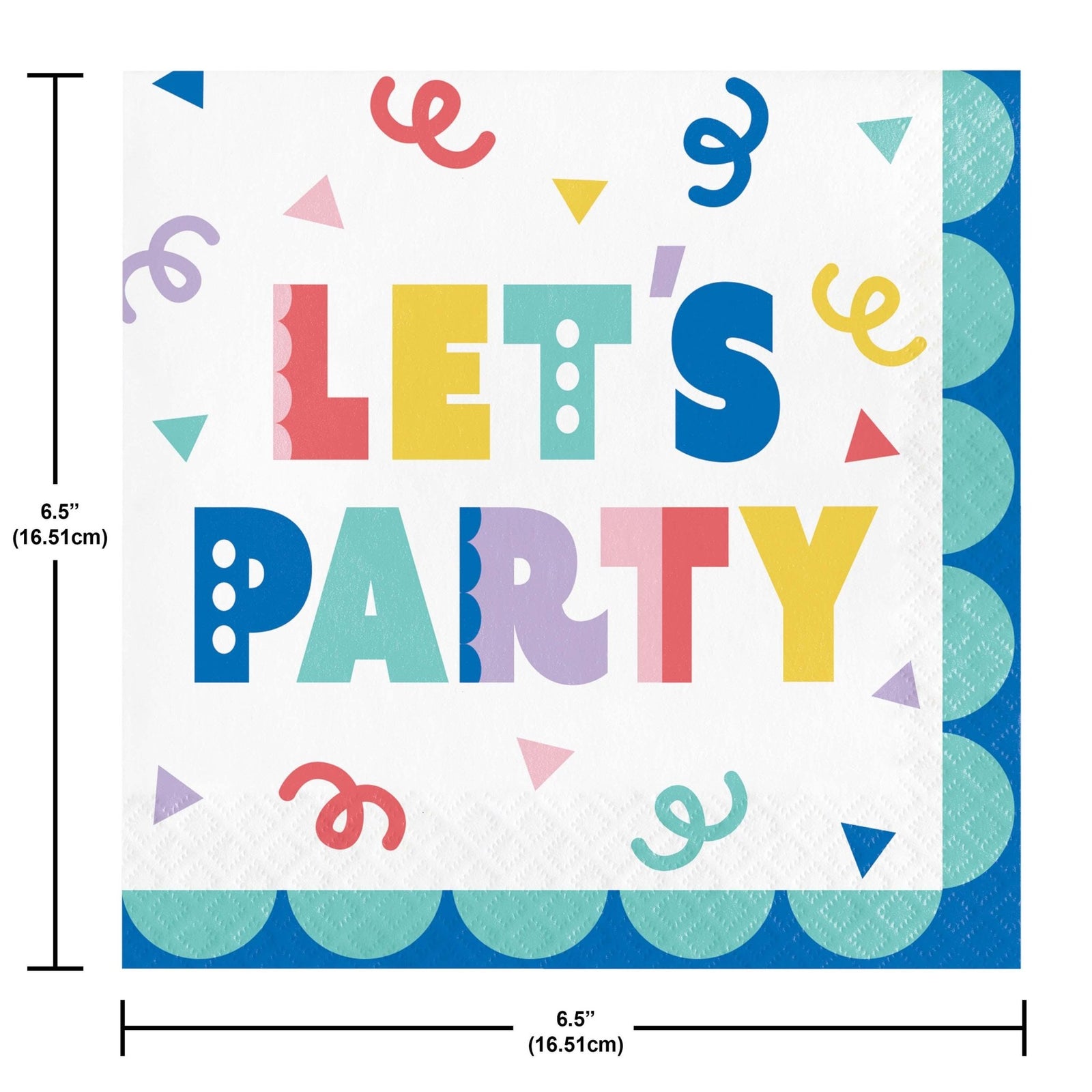 Let’s Party Napkins - Stesha Party