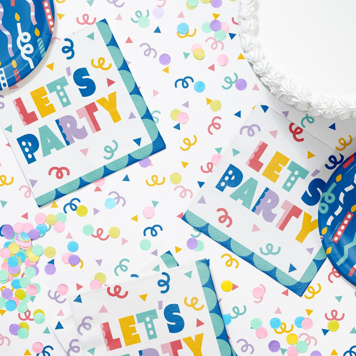 Let’s Party Napkins - Stesha Party