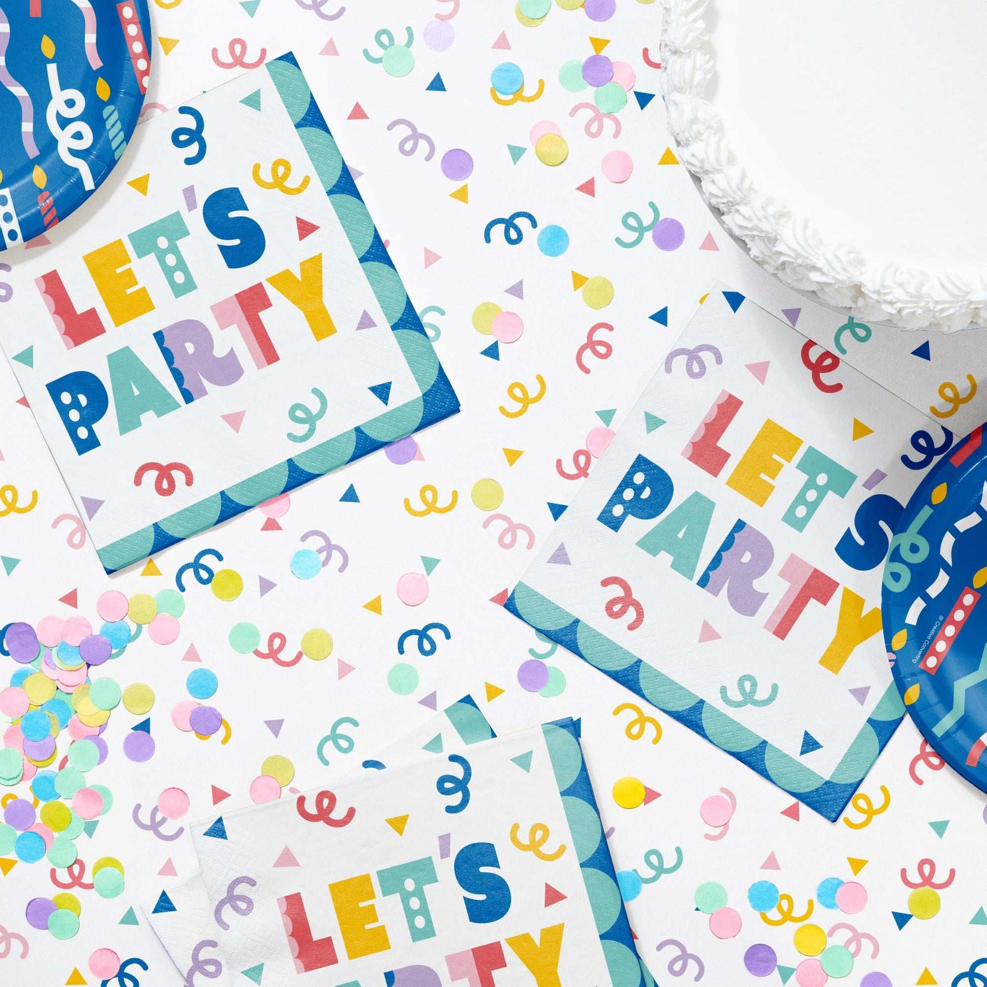 Let’s Party Napkins - Stesha Party