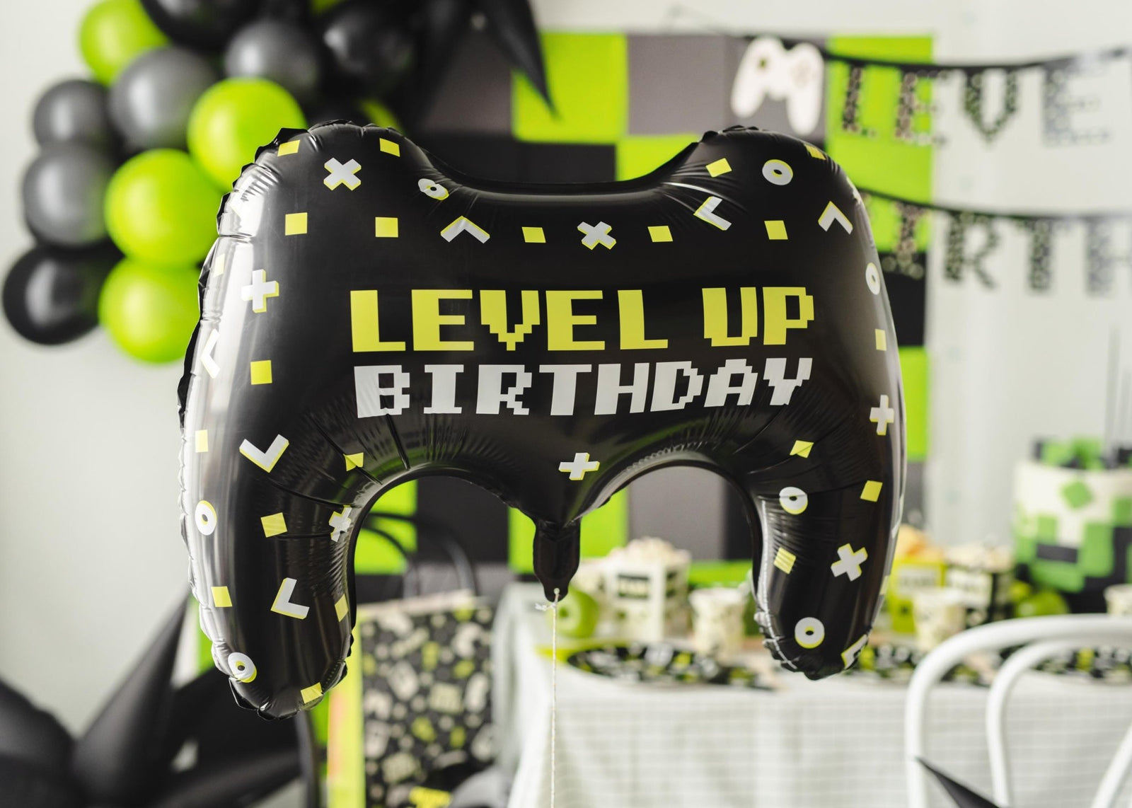 Level Up Birthday Balloon - Stesha Party