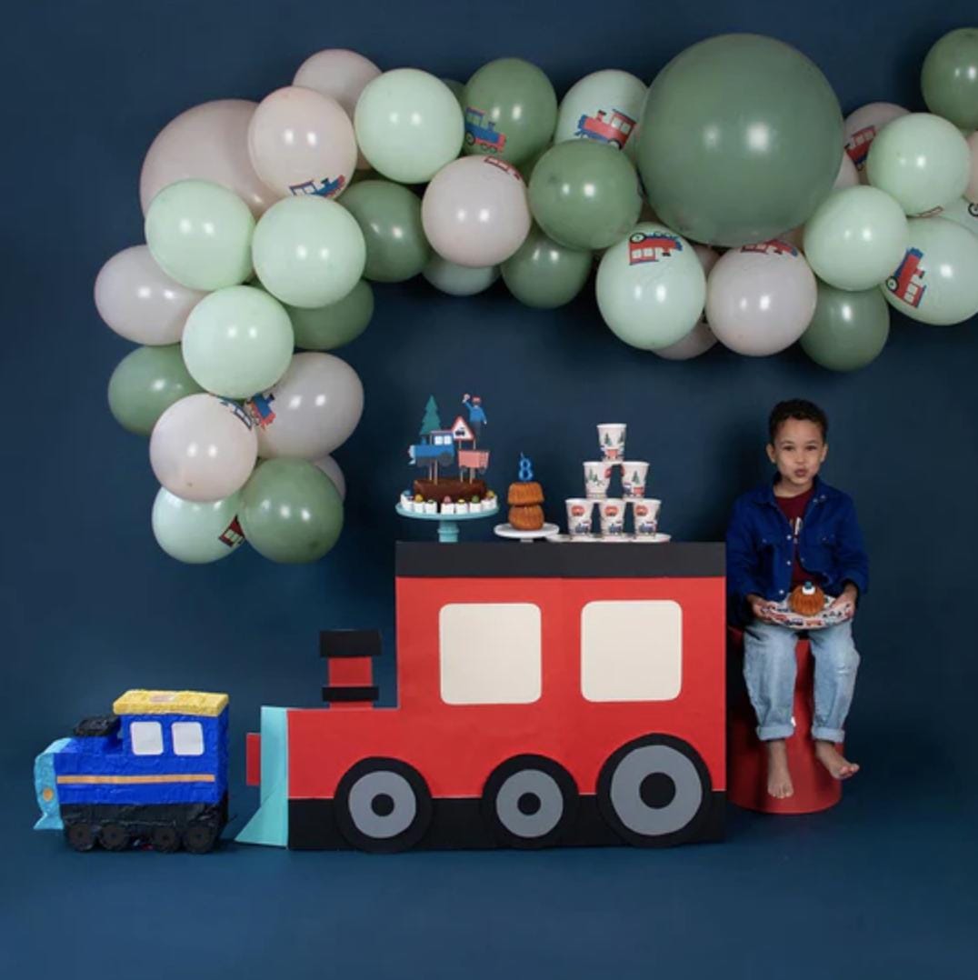 Locomotive Party Napkins 20ct - Stesha Party