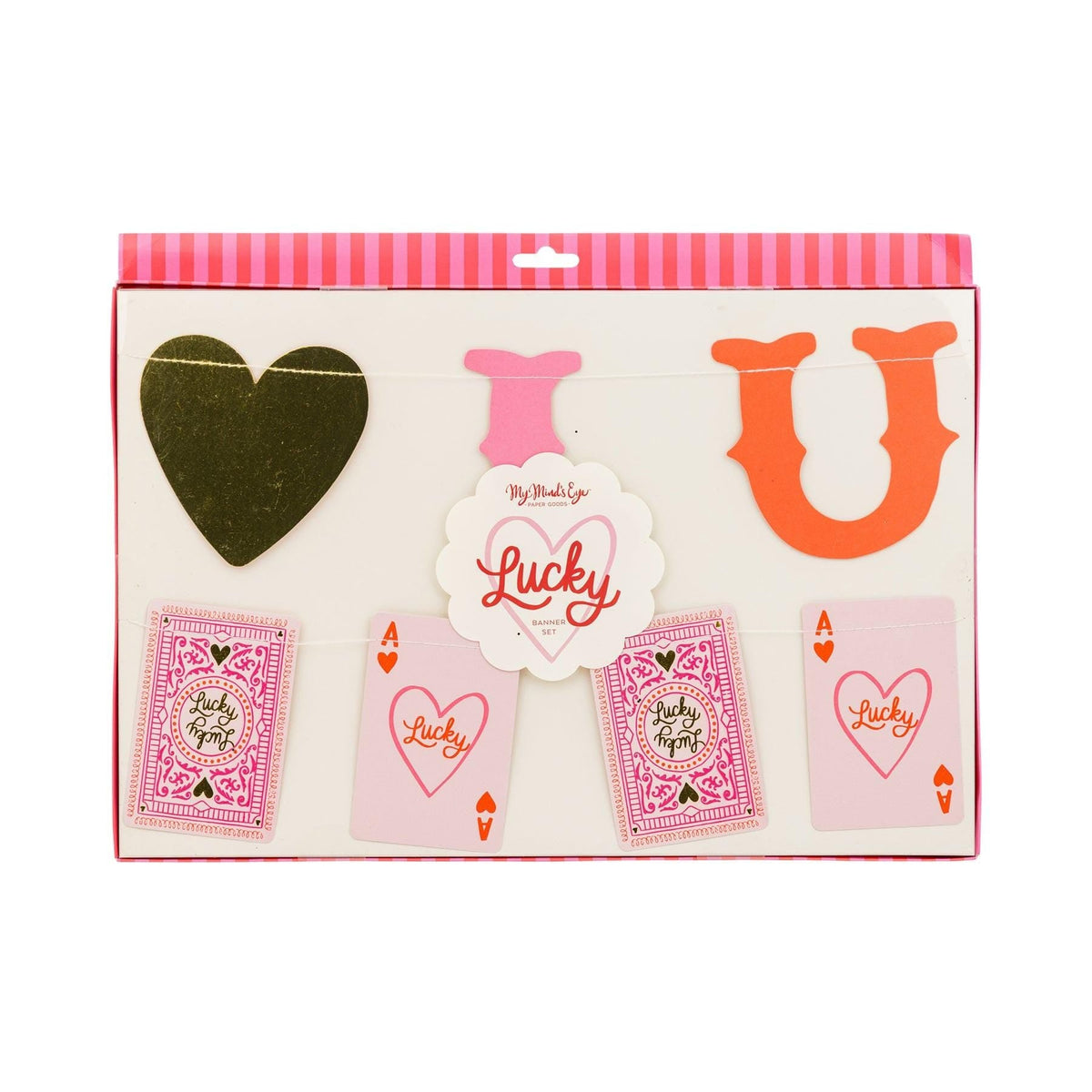 Lucky in Love Party Banner Set - Stesha Party