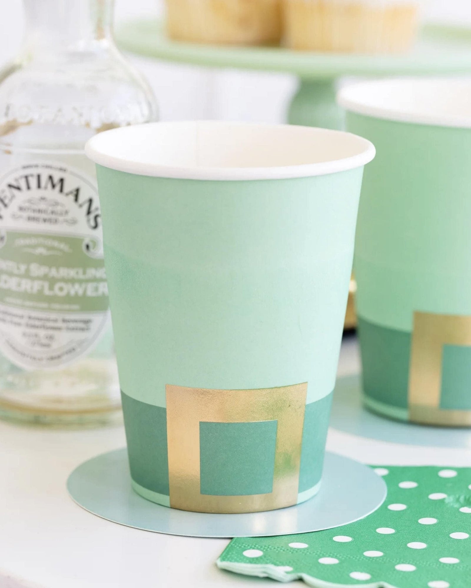 Lucky Leprechaun Hat Party Cups - Stesha Party
