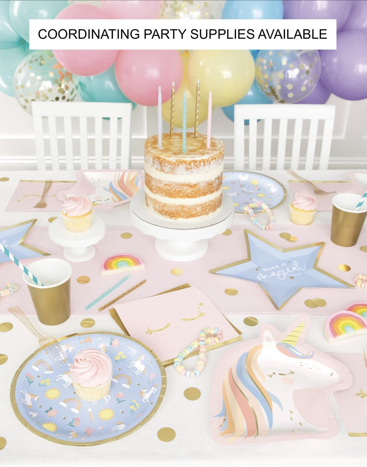 Magical Unicorn Birthday Balloon 17" - Stesha Party