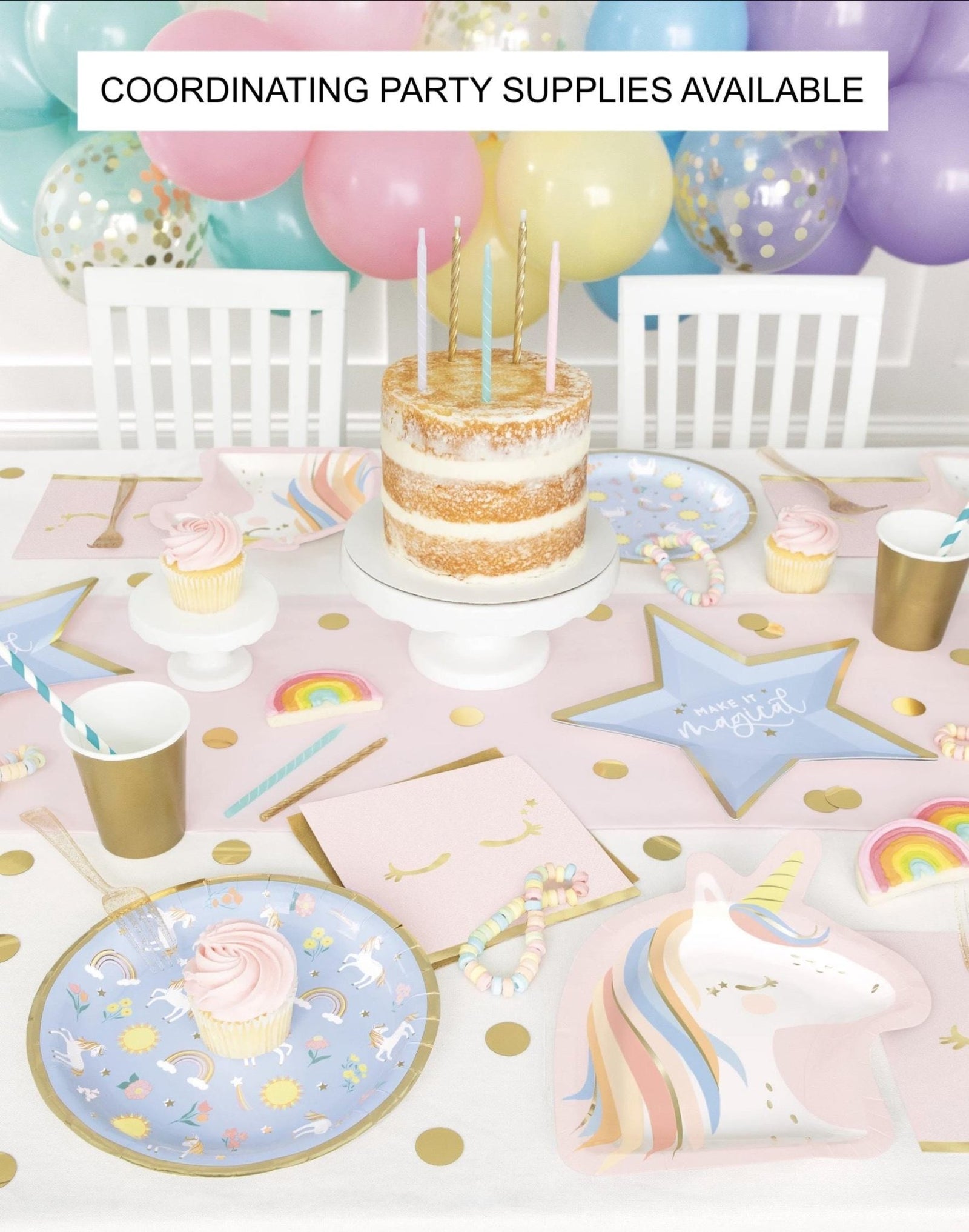 Magical Unicorn Birthday Balloon 17" - Stesha Party