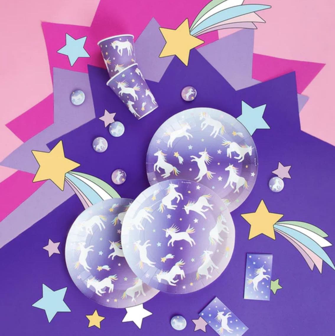 Magical Unicorn Cups - Stesha Party