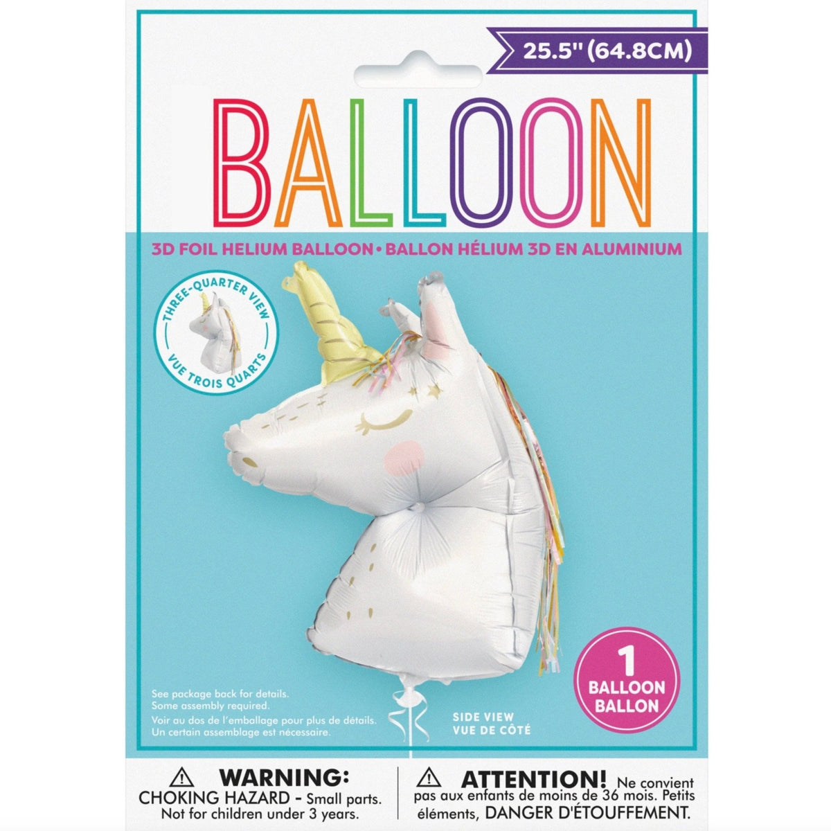 Magical Unicorn Party Balloon - Stesha Party