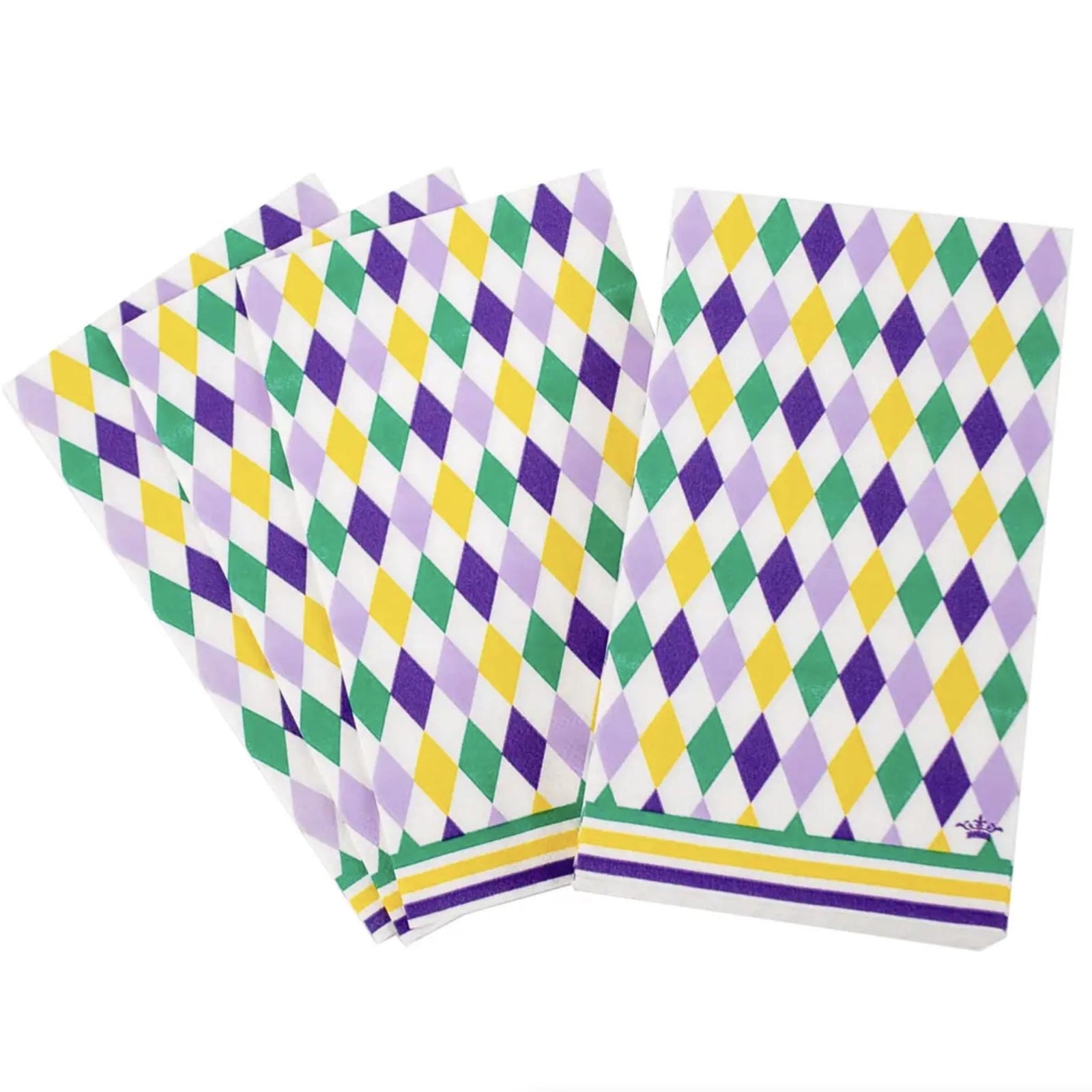 Mardi Gras Party Napkins 16ct - Stesha Party